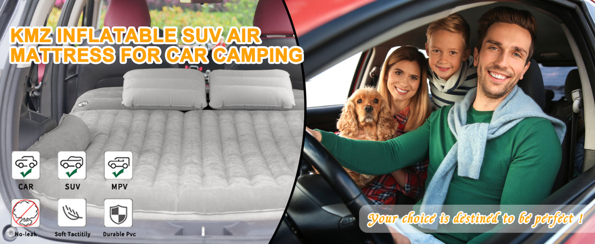 KMZ CAR MATTRESS LIGHT GRAY