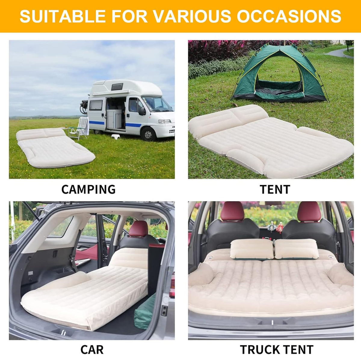 KMZ L Full SUV air mattress — Beige and Coffee — product image 5