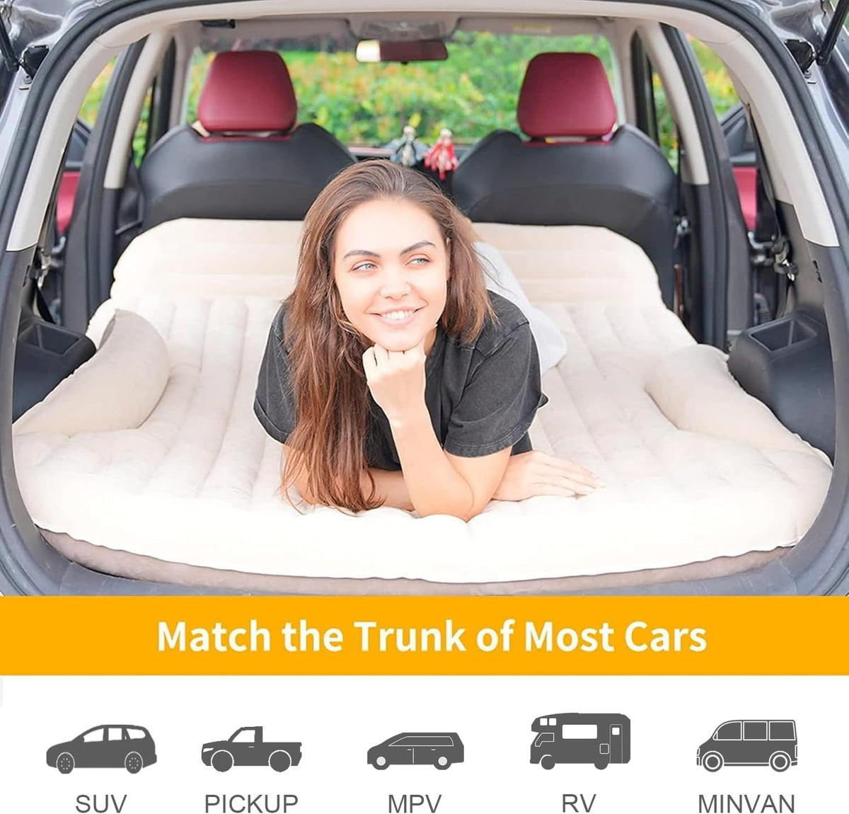 KMZ L Full SUV air mattress — Beige and Coffee — product image 7