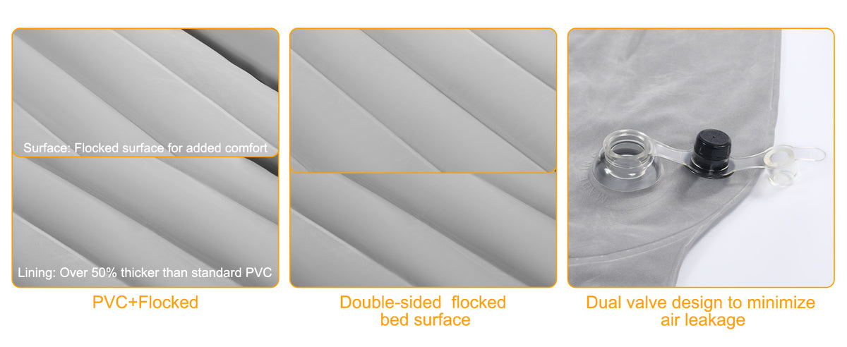 KMZ SUV SLEEPING MATTRESS LIGHT GRAY