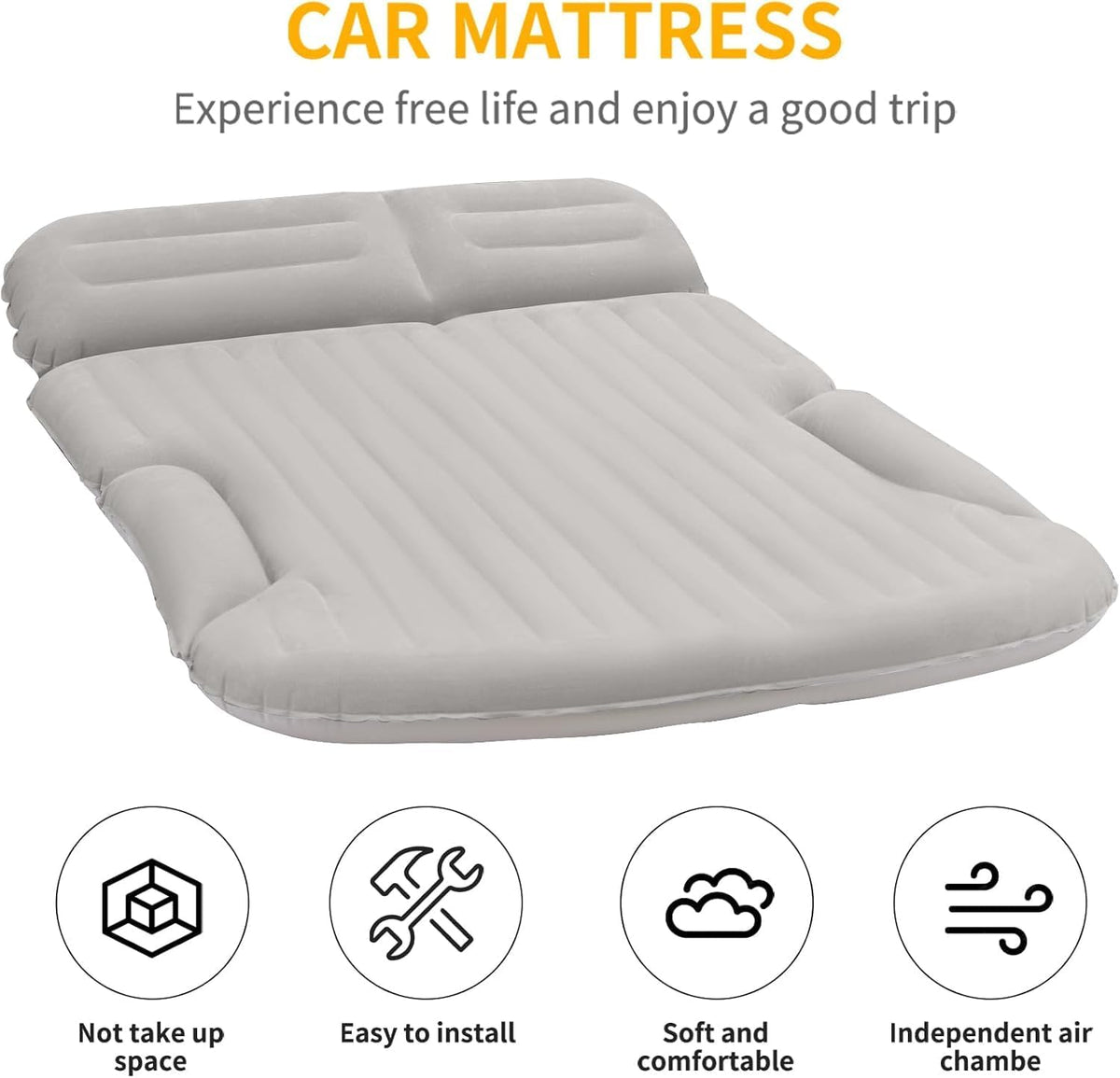 KMZ L Full SUV air mattress — Light Gray — product image 2