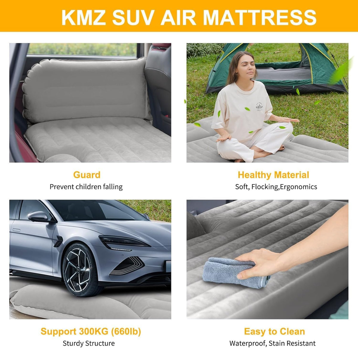 KMZ L Full SUV air mattress — Light Gray — product image 4
