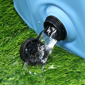 Twist drain outlet