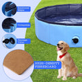 EOOQI foldable pet pool features and care, image 3