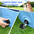 EOOQI foldable pet pool features and care, image 7