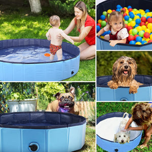 EOOQI foldable pet pool features and care, image 8