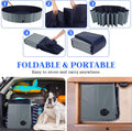 EOOQI foldable pet pool features and care, image 13