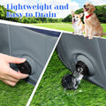 EOOQI foldable pet pool features and care, image 15