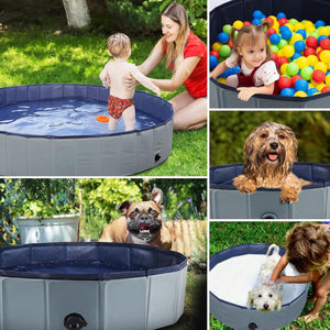 EOOQI foldable pet pool features and care, image 16