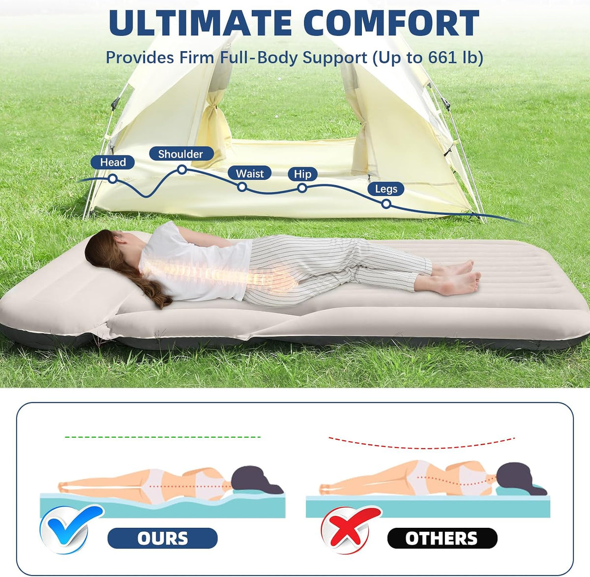 KMZ SUV air mattress B0DHZH1TFF — product image 4