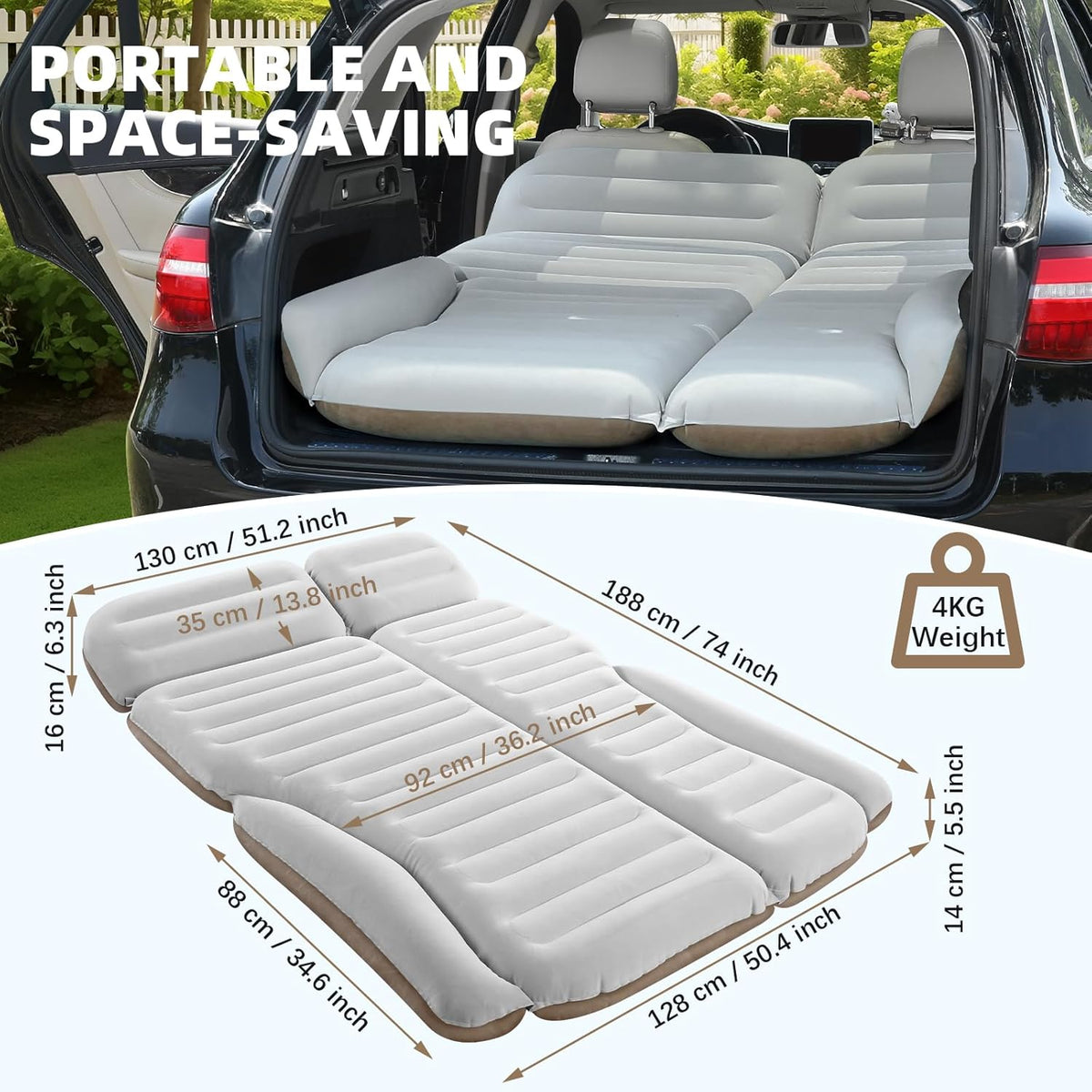 KMZ SUV air mattress B0DHZHPL8V — product image 7