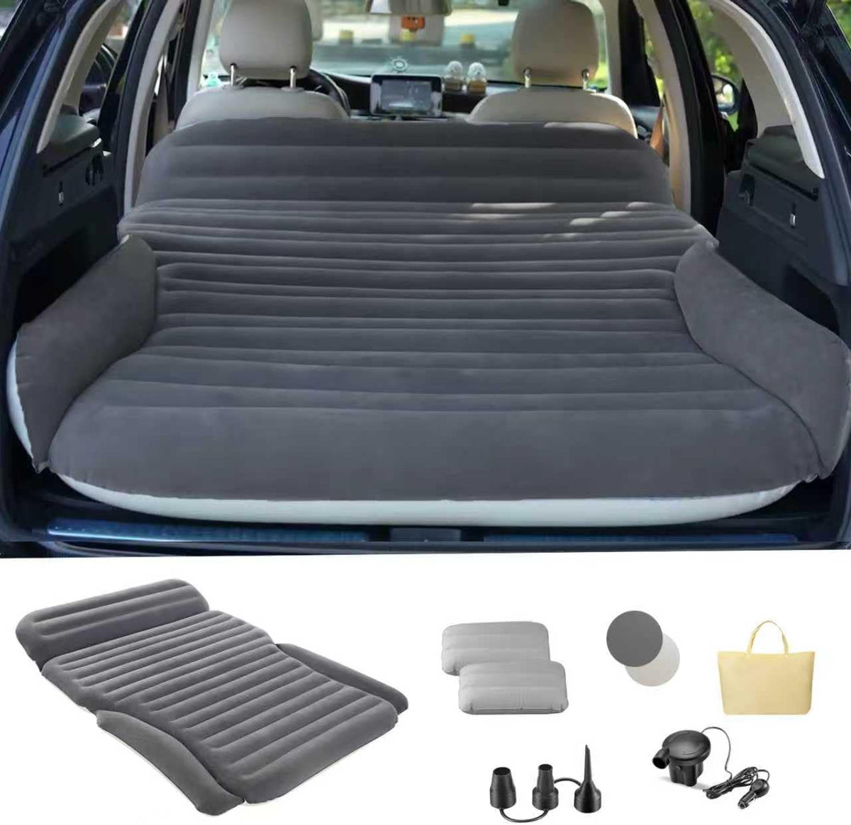 KMZ Dark Gray SUV air mattress B0DHZJK76R product image 1