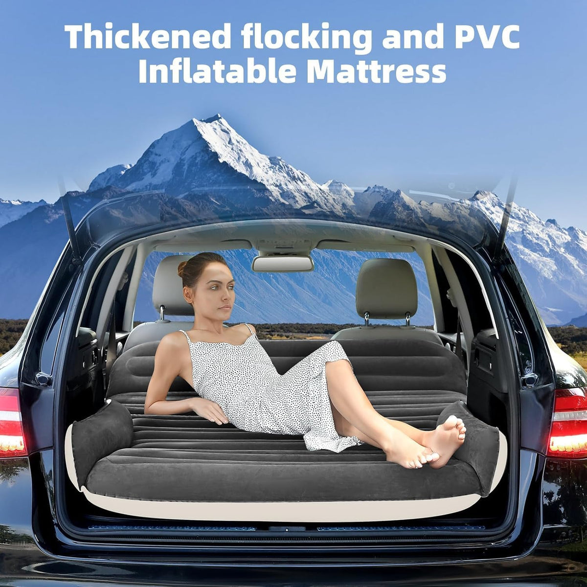 KMZ Dark Gray SUV air mattress B0DHZJK76R product image 7